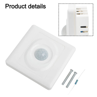 PIR Infrared Detector Wall Light Switch for
