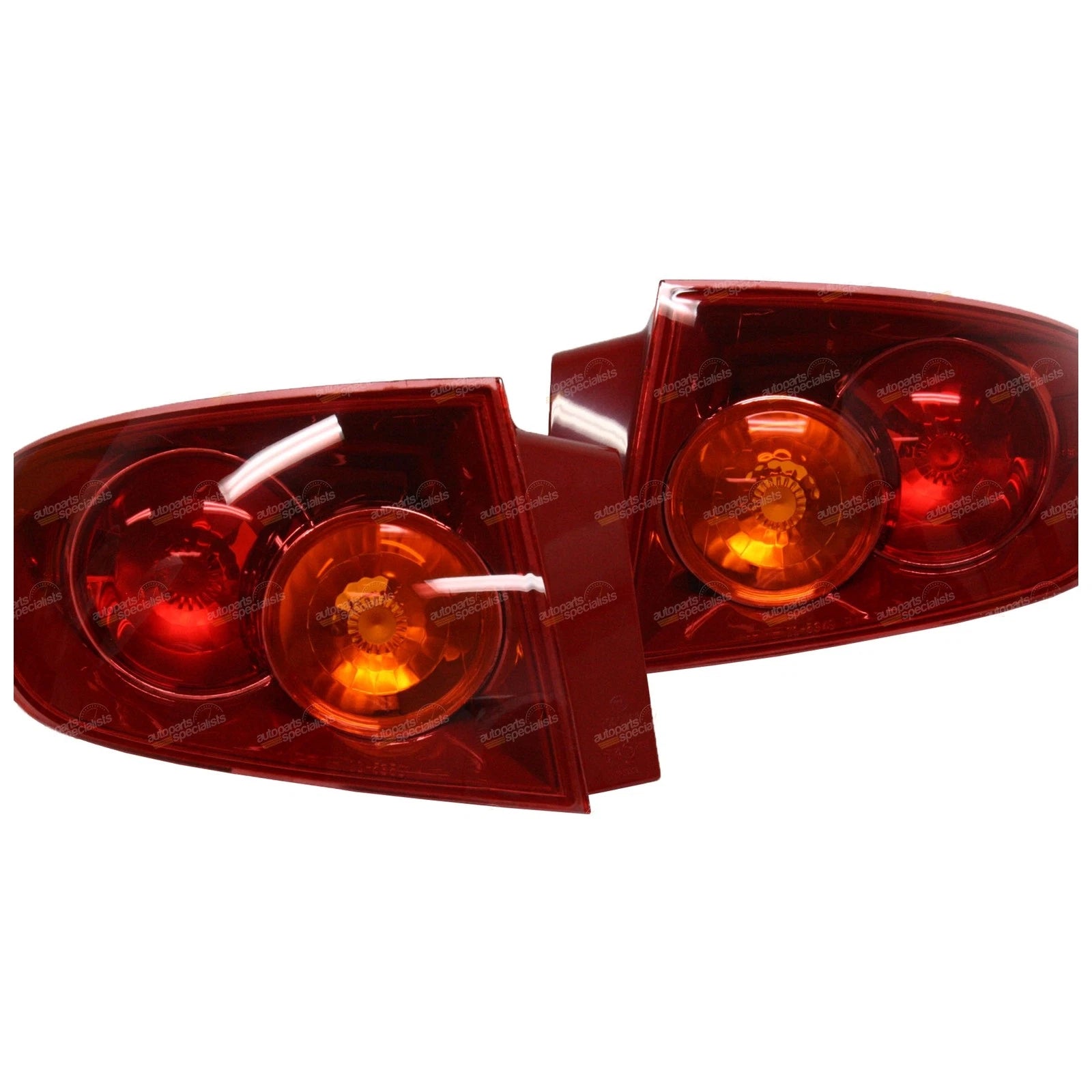 2X Red Tail Lights Pair for Mazda 3 BK Sedan (2003–2006) L+R