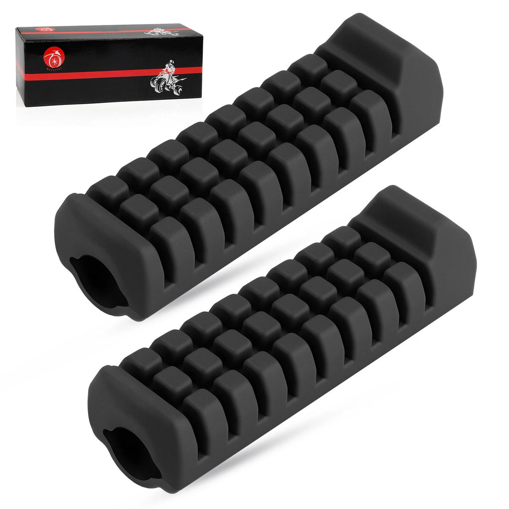 Rubber Foot Peg Rest Set of 2 for Suzuki QuadSport 80 LT80 (1987–2006)