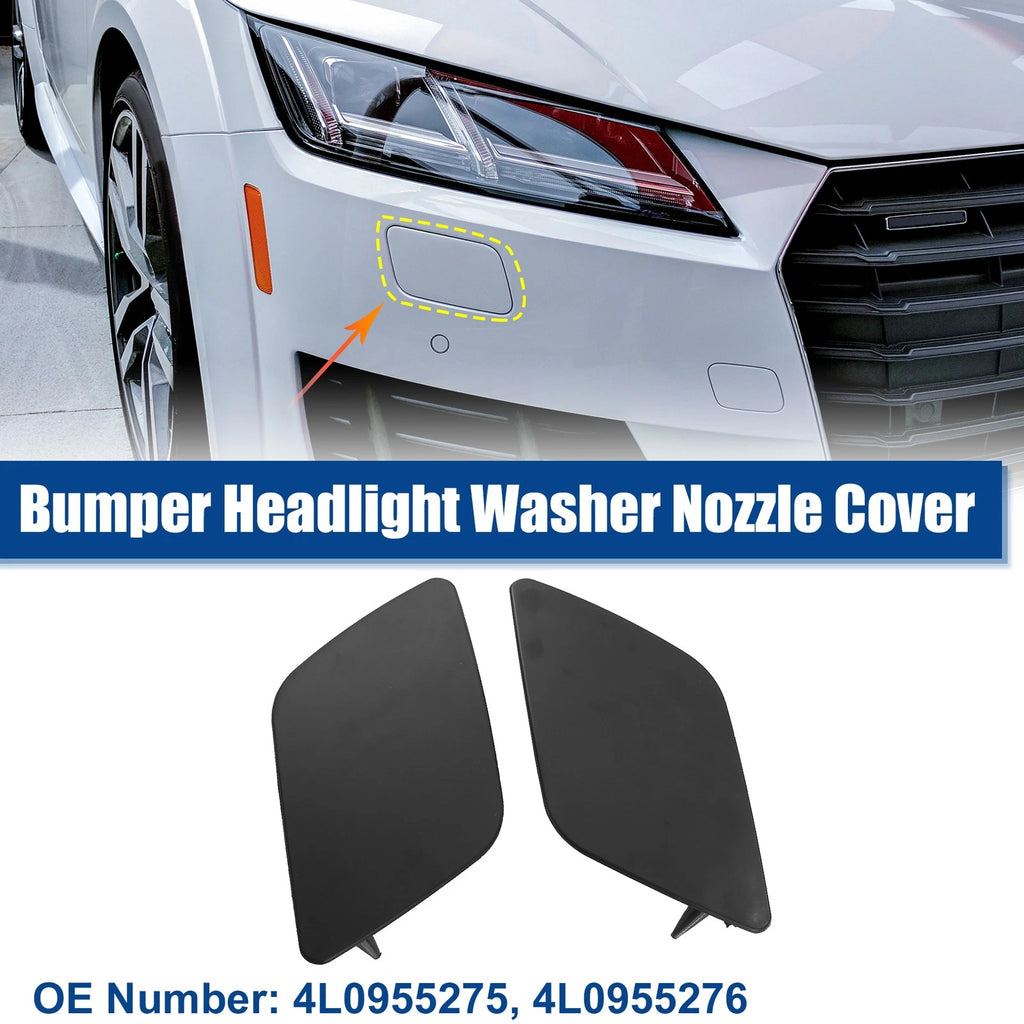 Front Left Right Headlight Washer Nozzle Cover for Audi Q7 (2016–2024)