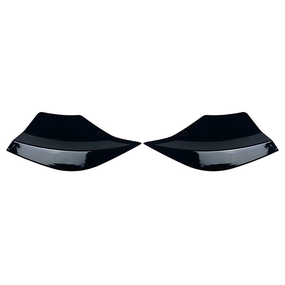 2X Rear Bumper Side Splitters Canards for Benz A Class W176 (2013–2018) Black