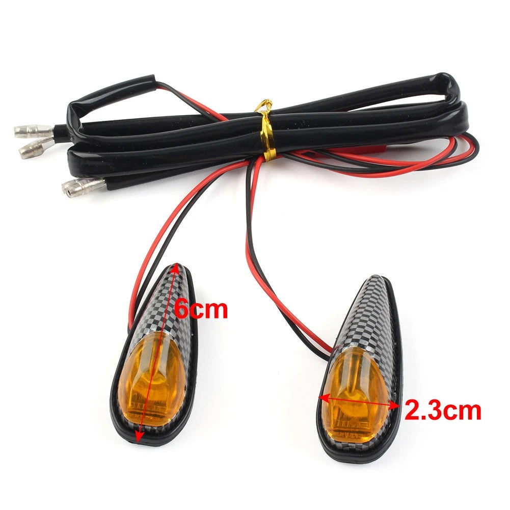 Turn Signal Indicator Blinker Lamps for Motorcycle (12V)