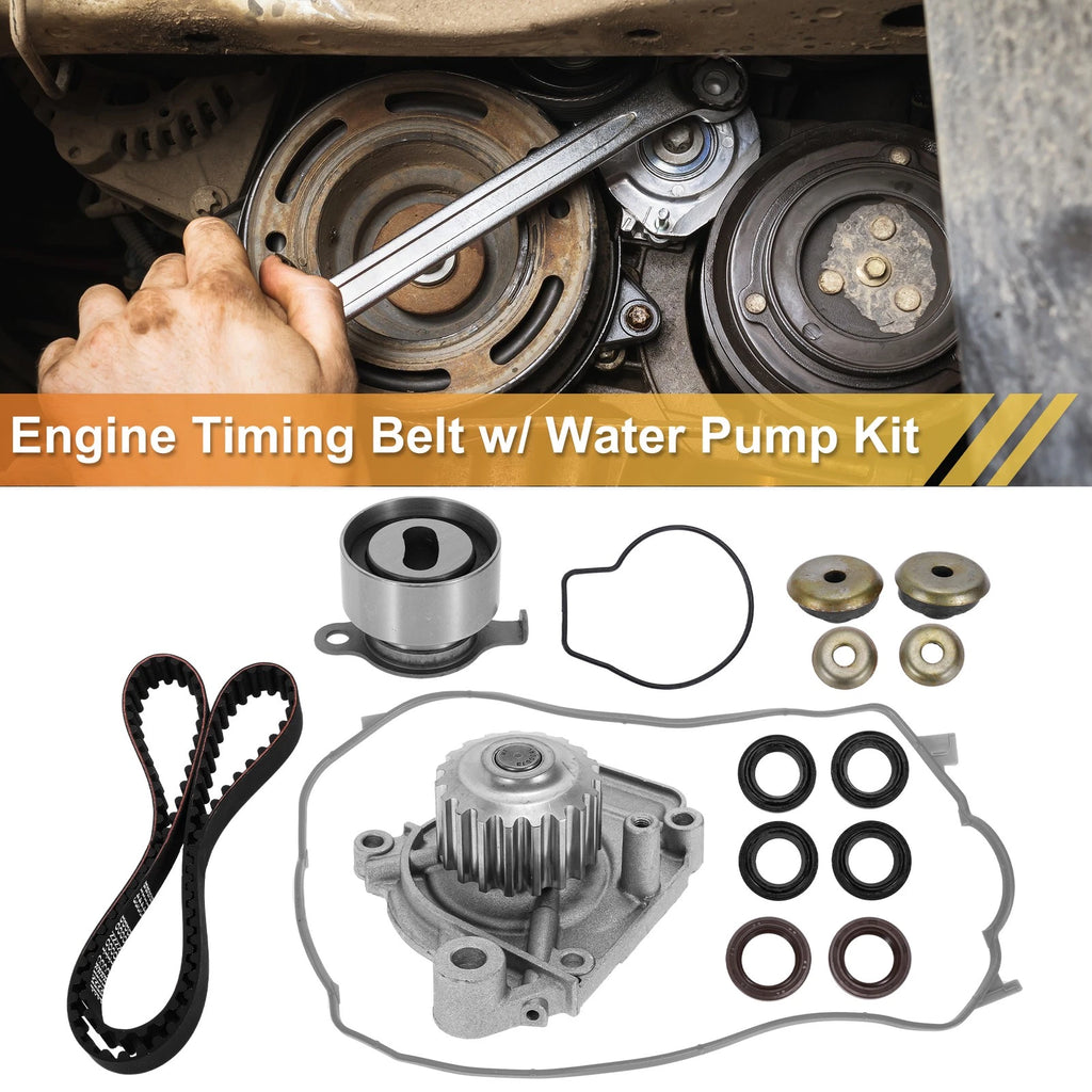 Timing Belt Water Pump Kit for Honda Civic (1988–1995) OEM Replacement