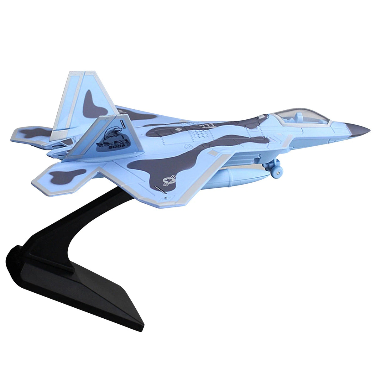 F-22 Alloy Fighter Aircraft Model Collection (1:100 Scale)