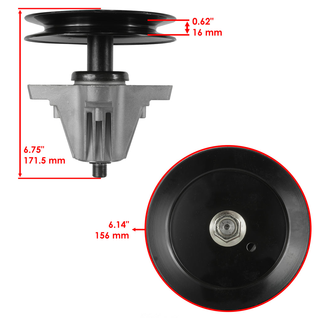 Spindle Assembly Replacement for MTD 3 Spindle (2000–2018)