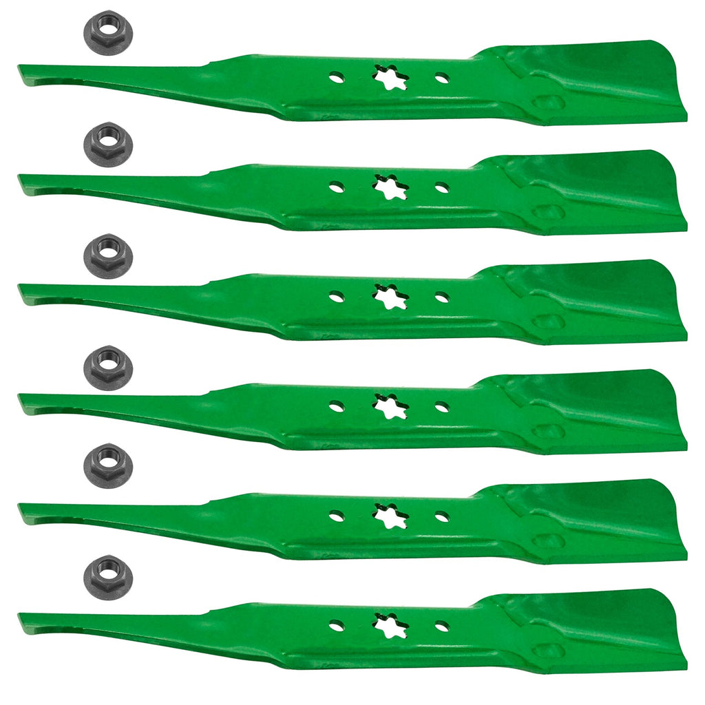 Deck Blades with Nuts for MTD Cub Cadet 54 inch (2000–2010)
