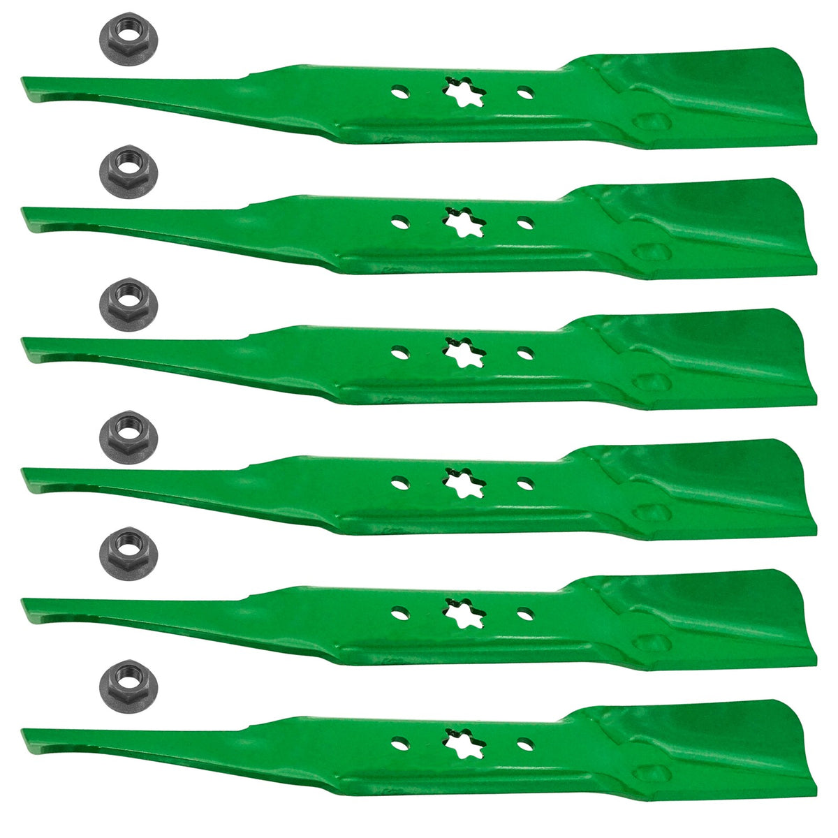 Deck Blades with Nuts for MTD Cub Cadet 54 inch (2000–2010)