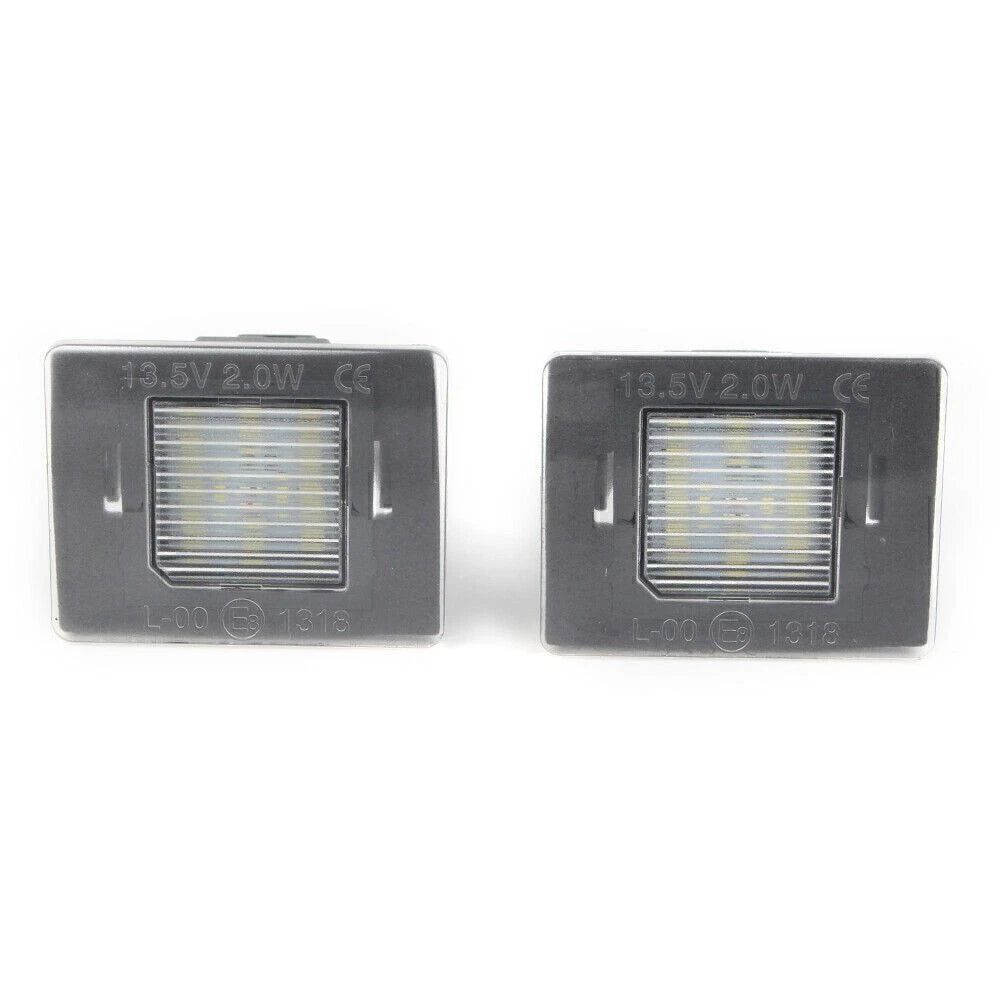 2X Canbus LED License Plate Lights for Mercedes GL ML GLK GLA GLC GLE Class