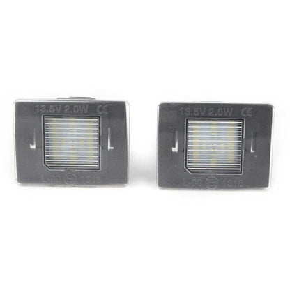 2X Canbus LED License Plate Lights for Mercedes GL ML GLK GLA GLC GLE Class
