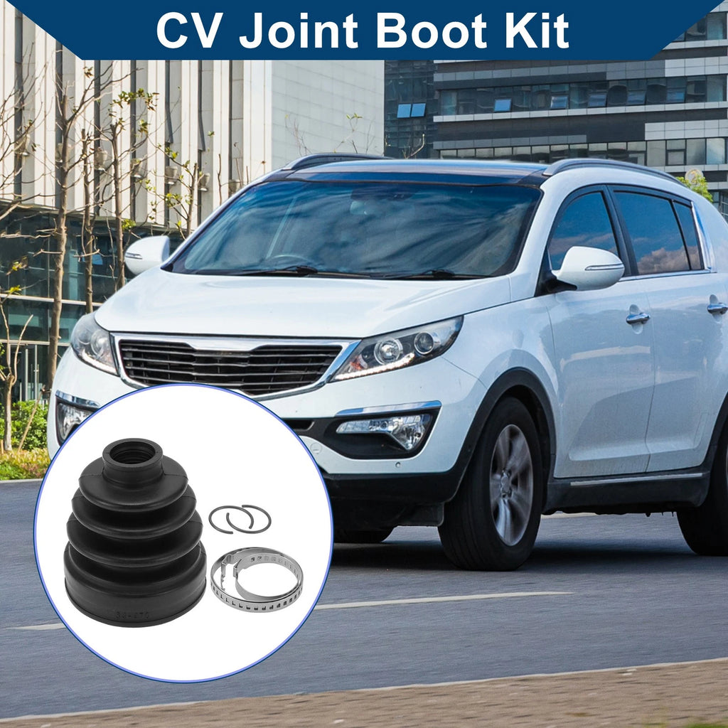 Inner CV Joint Boot Kit with Clamps for Kia Sportage (2005–2010)