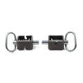 Utility Steel Spring Trailer Gate Latch Lock Assembly 5/8" Weld-On