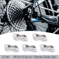 12 Speed Master Chain Connector Link Reusable Pair for Bicycle Bike (Silver)
