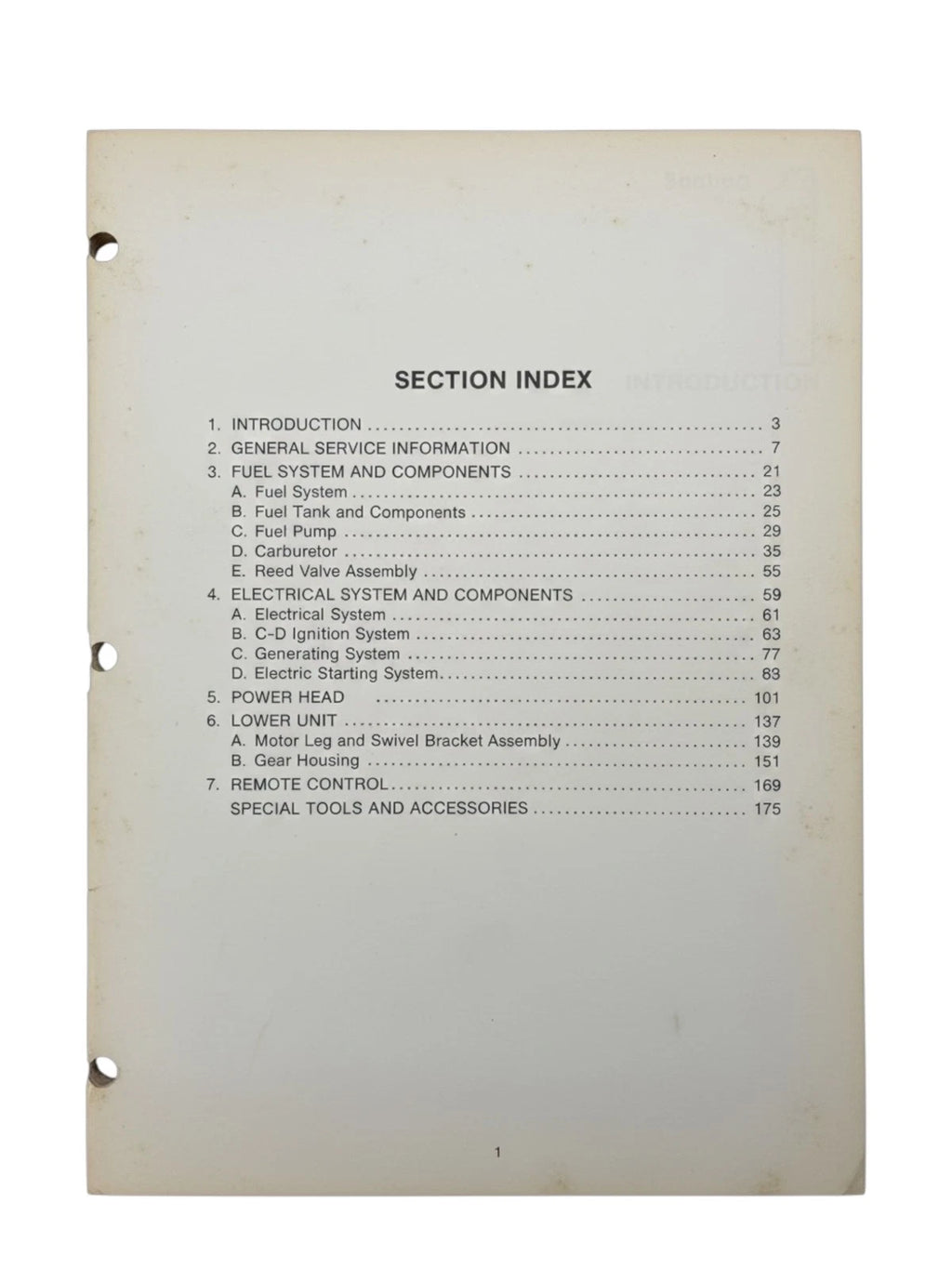Service Manual for Chrysler Outboards OB3645 (55 HP)