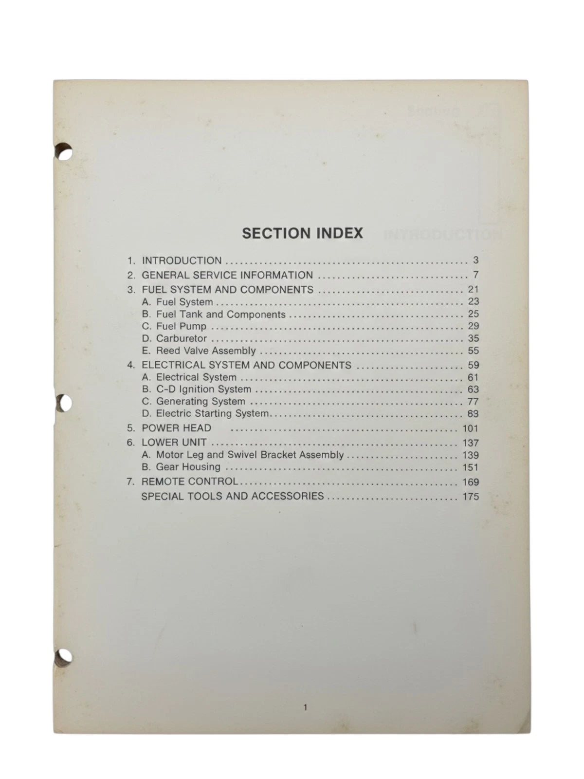Service Manual for Chrysler Outboards OB3645 (55 HP)