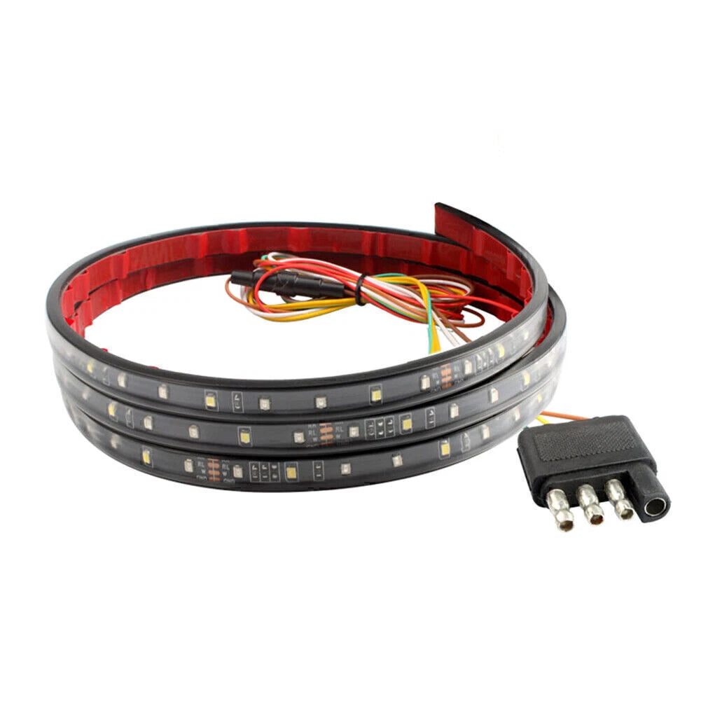 60" Full LED Rear Brake Reverse Light Strip Bar for Trucks