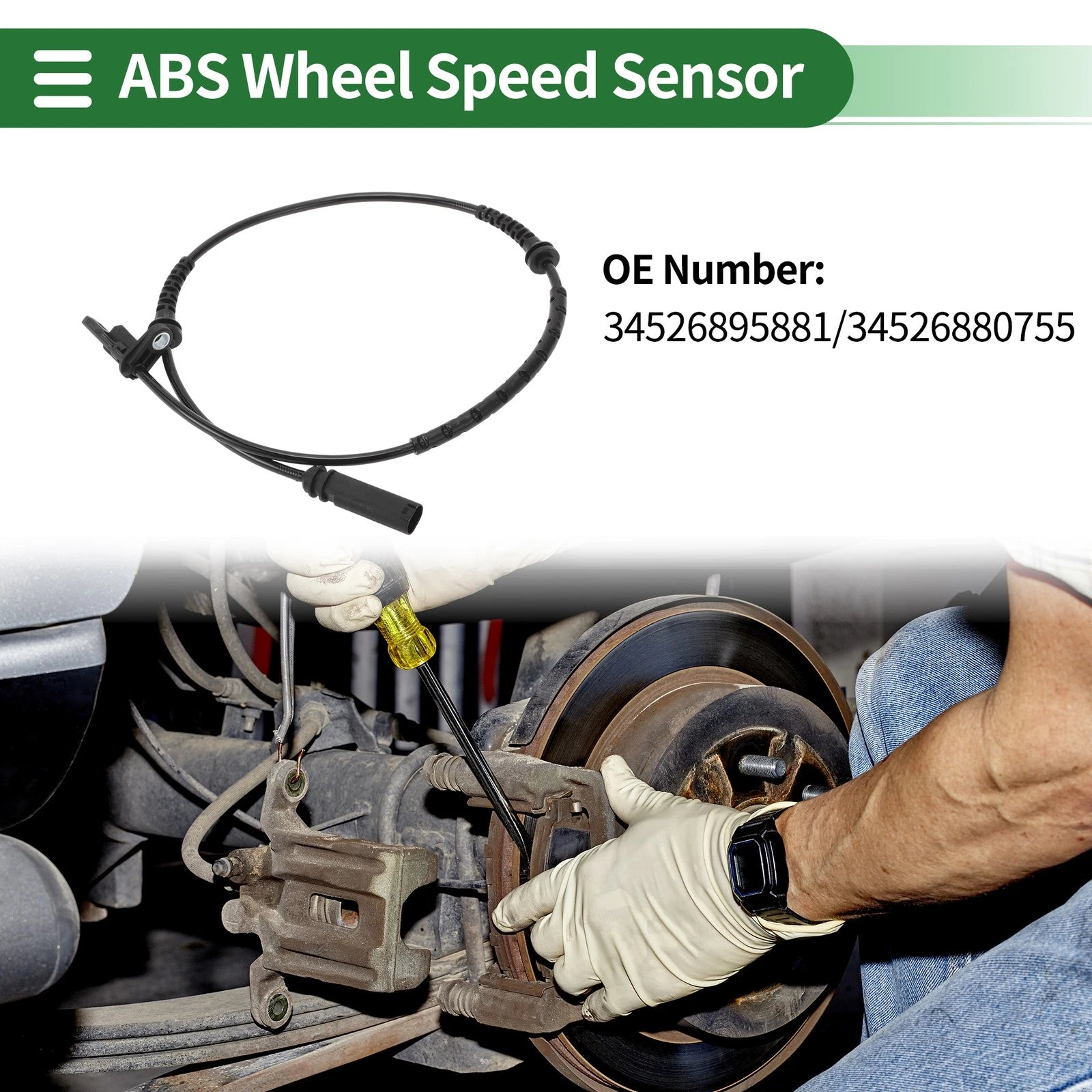 ABS Wheel Speed Sensor Replacement for BMW X1 F48 2018–2022
