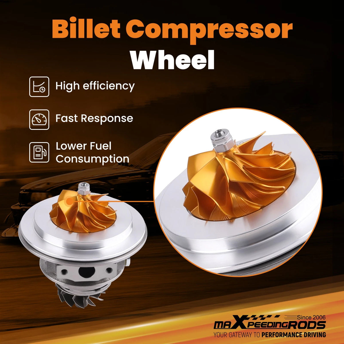 K04 Billet Turbo Cartridge Core for Audi TT A3 S3 TTS Seat Leon (2006–2013)