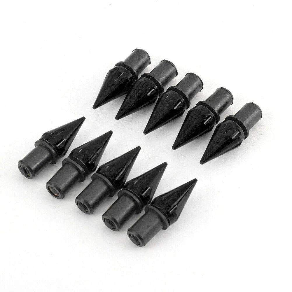 10 Piece Windshield Spike Bolts for Motorcycle (5MM)