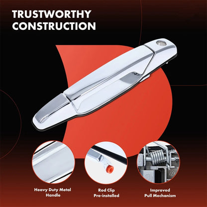 Upgraded Metal Exterior Door Handle for Silverado 1500, Escalade (2007–2014)