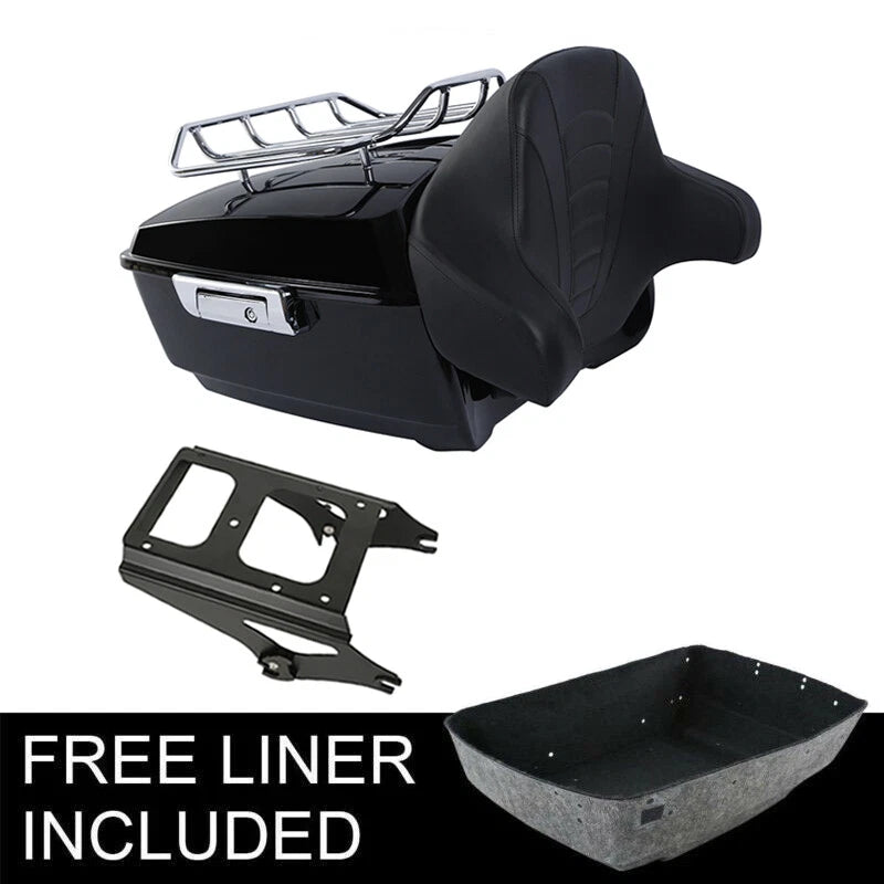 Trunk Backrest Luggage Rack for Harley Street Glide (2009–2013)