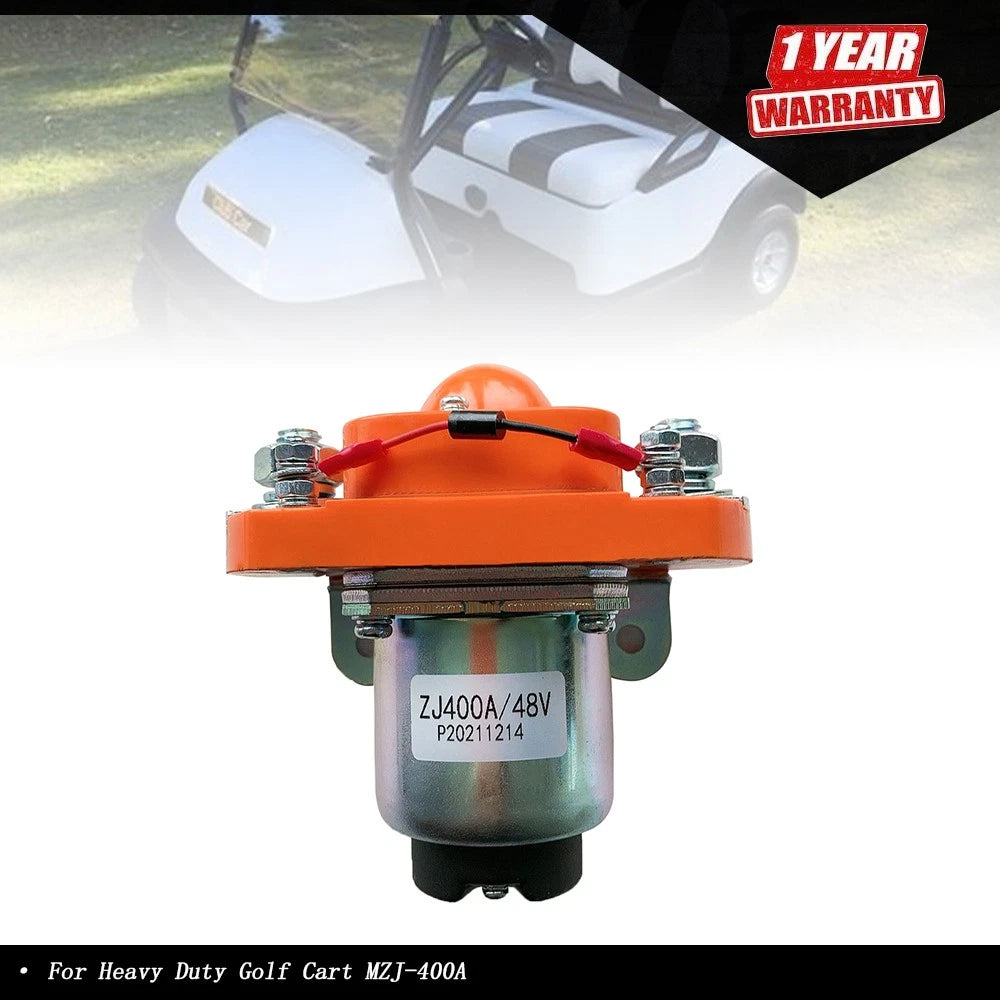 48V MZJ-400A 400A DC Contactor Solenoid for Golf Cart (Heavy Duty)