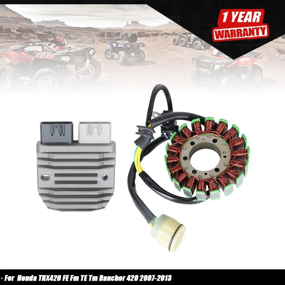 Stator Regulator Rectifier for Honda TRX420 Rancher 420 (2007–2013)