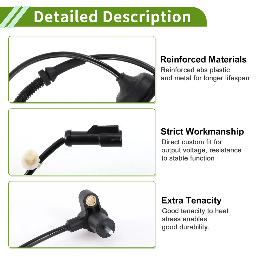 ABS Wheel Speed Sensor No.F9ZZ2C190DB for Ford Mustang (1994–2004)