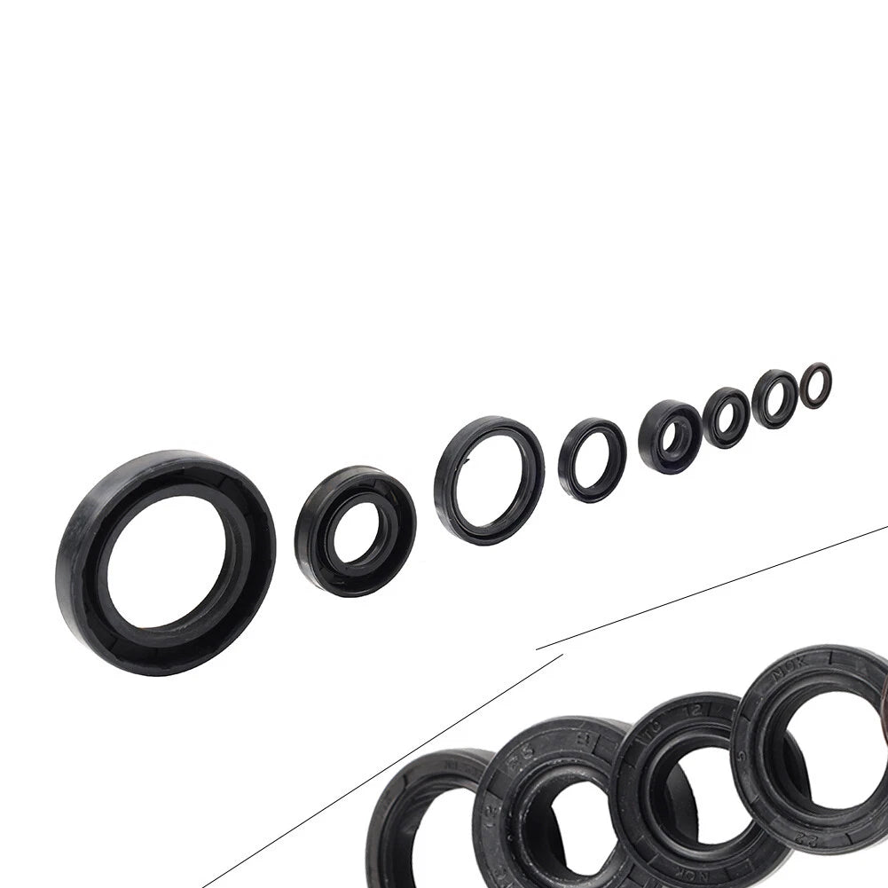 8-Piece Engine Oil Seal Kit for Honda CR250R (1992–2001)
