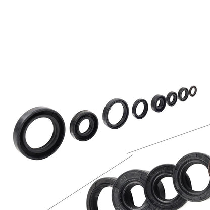 8-Piece Engine Oil Seal Kit for Honda CR250R (1992–2001)