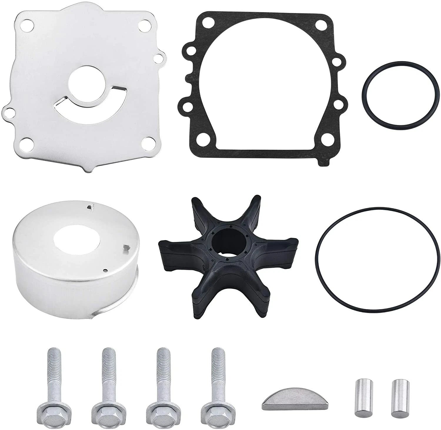 Water Pump Kit for Yamaha F75-F130 (Replaces 68V-W0078-00-00)