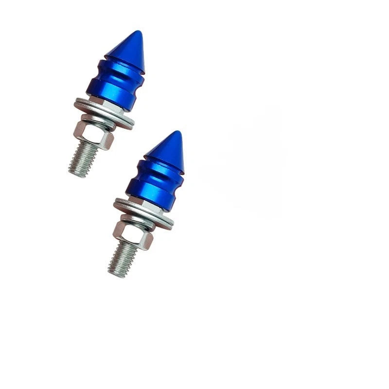 M6 Thread License Plate Screws (Pagoda Style) for Cars & Motorcycles