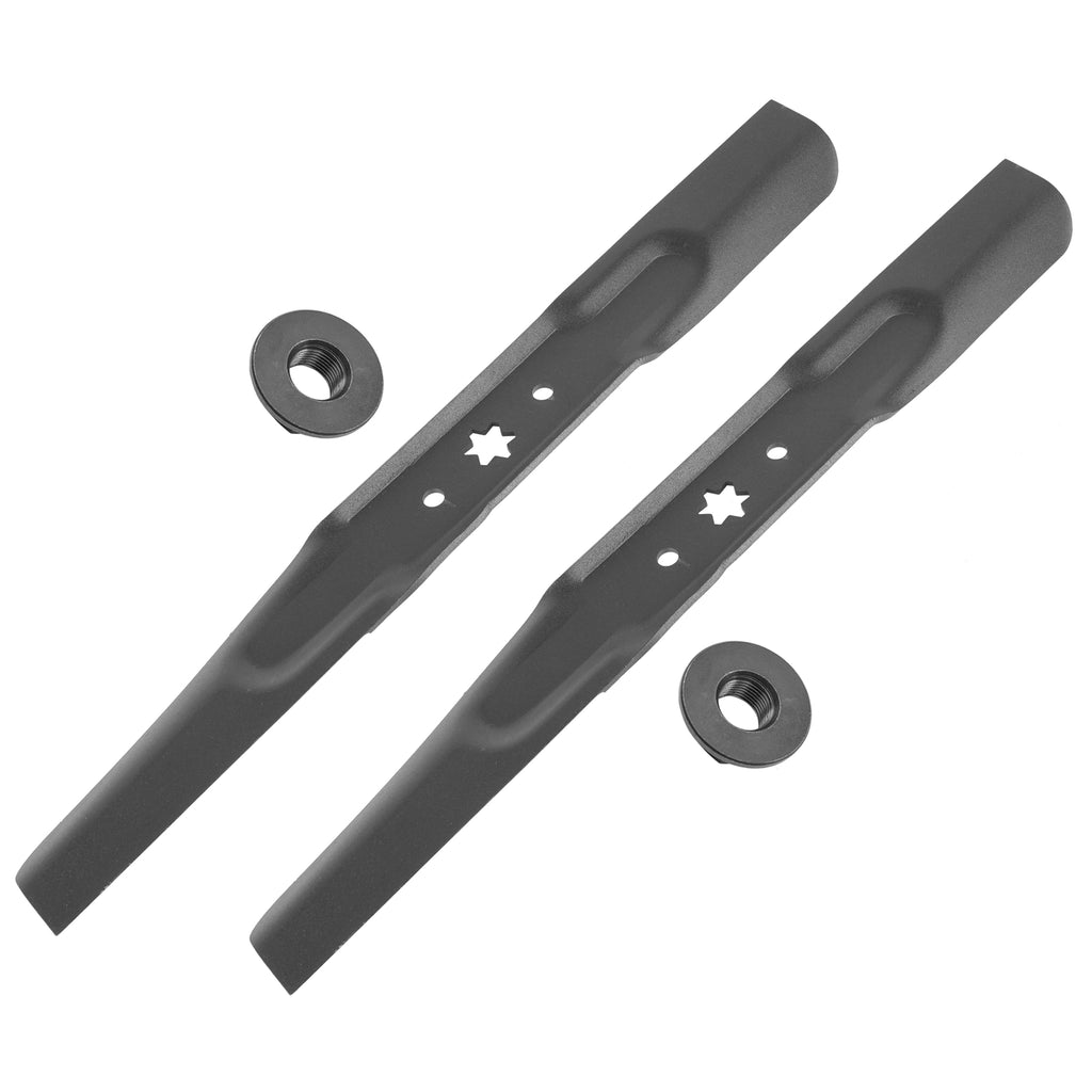 Deck Blades with Nuts for MTD 42 Inch (1980–2008)