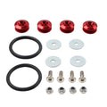 Quick Release Band Fastener Clips for Universal Bumper Holder (Red)