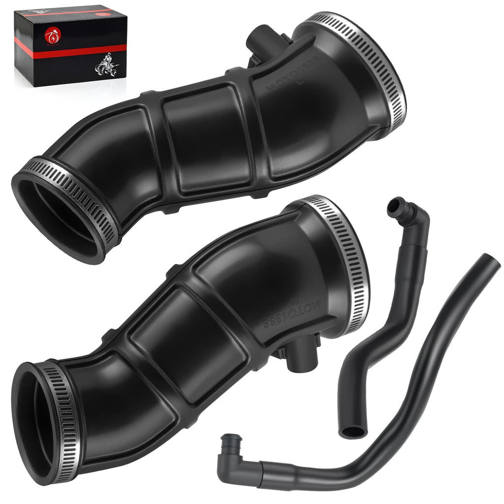 Set of 2 Air Box Intake Manifold Snorkels for Yamaha Raptor YFM660R (2001–2005)