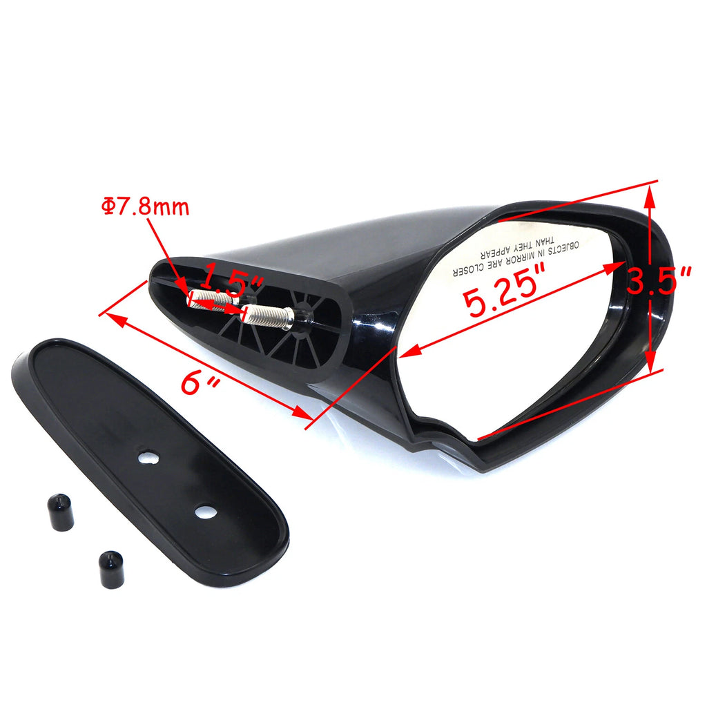 Left Mirror for Yamaha WaveRunner VX/VXR/VXS (2010–2014)
