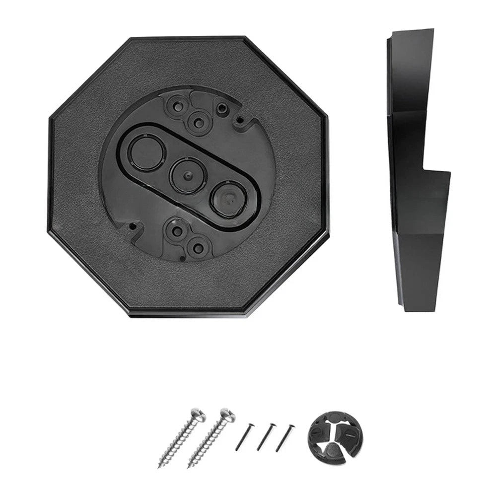 Mounting Blocks Kit for Vinyl Siding (2 Pieces) with Connectors and Screws