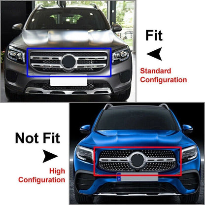Front Bumper Lip Splitter Spoiler for Mercedes Benz GLB X247 (2020–2021)