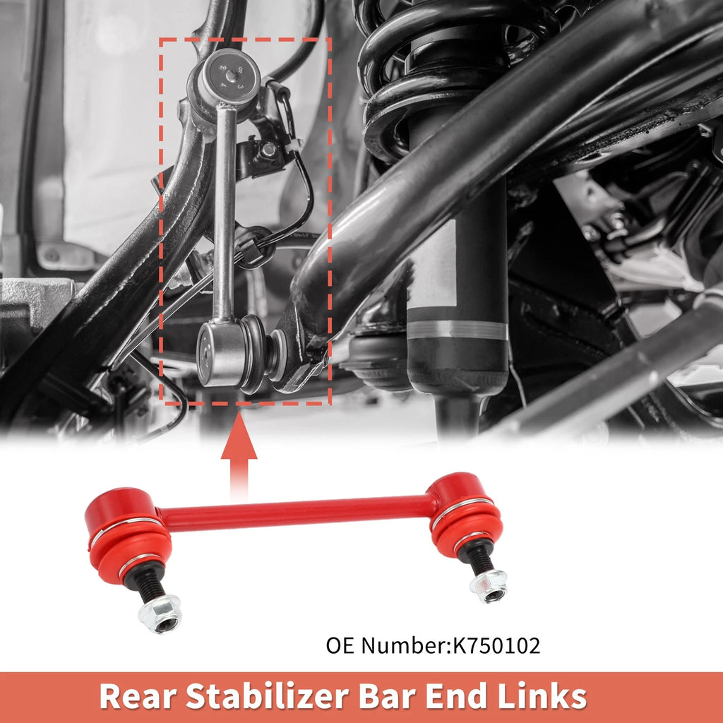 2pcs Rear Stabilizer Sway Bar Link Replacement for Hyundai Elantra (2007–2012)