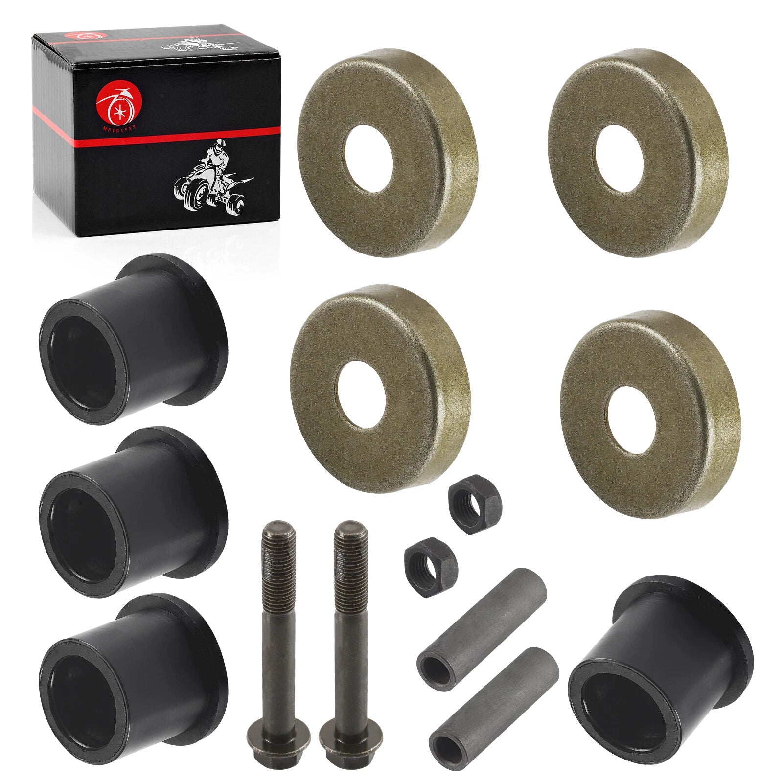 Front A-Arm Bushing Kit for Polaris RZR 170 (2009–2021) 0451762 0453683 0451763