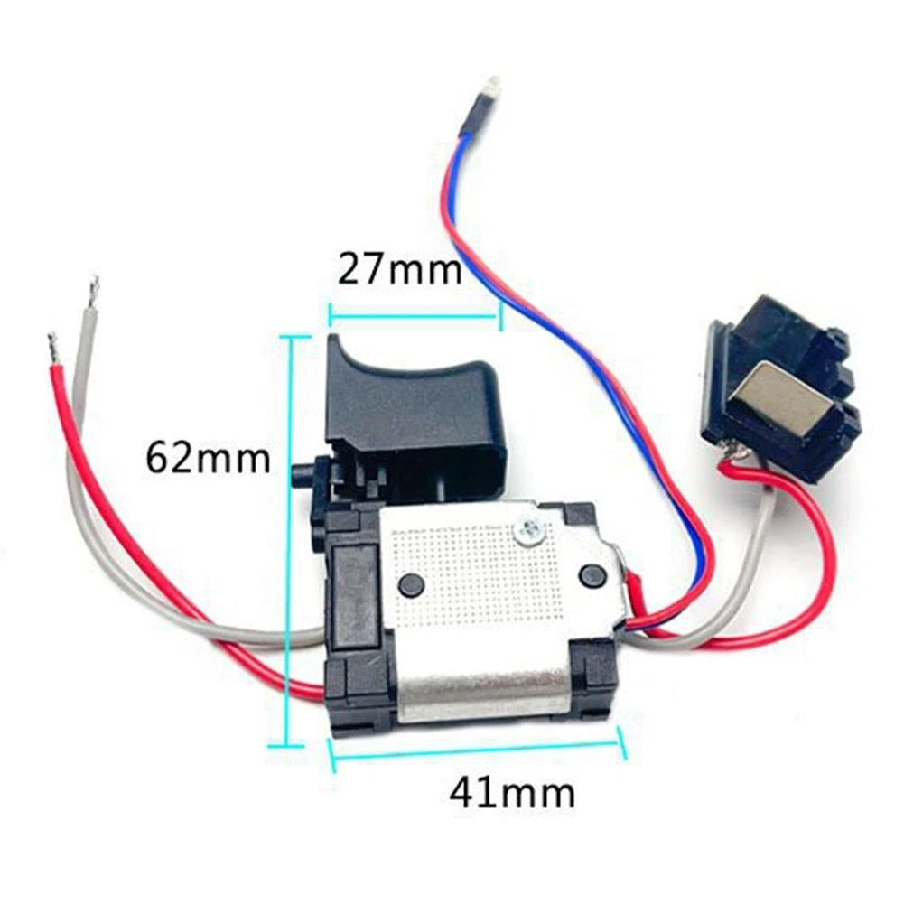 Metal Trigger Switch for Cordless Electric Drills (User Friendly Design)