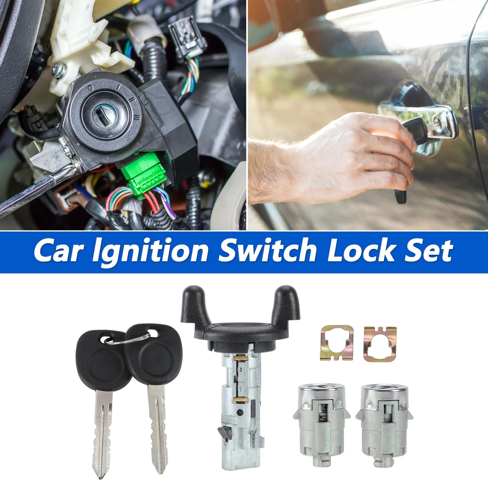 Ignition Lock Cylinder and Door Lock Replacement for Chevy Silverado 1500 (2007–2013)
