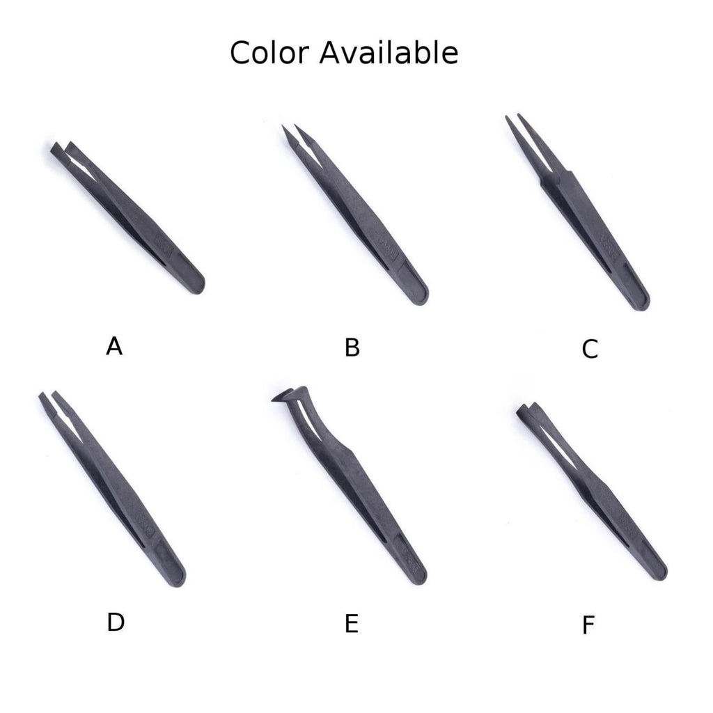 Anti-Static Carbon Fiber Tweezers for Precision Maintenance Tool