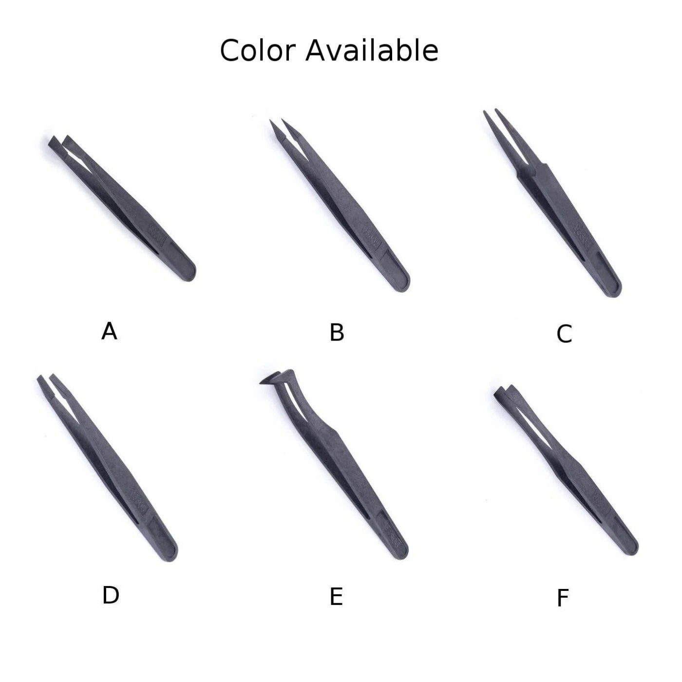 Anti-Static Carbon Fiber Tweezers for Precision Maintenance Tool