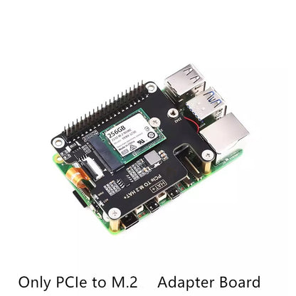 M.2 Adapter for Raspberry Pi 5 (2023) - Supports NVMe Protocol