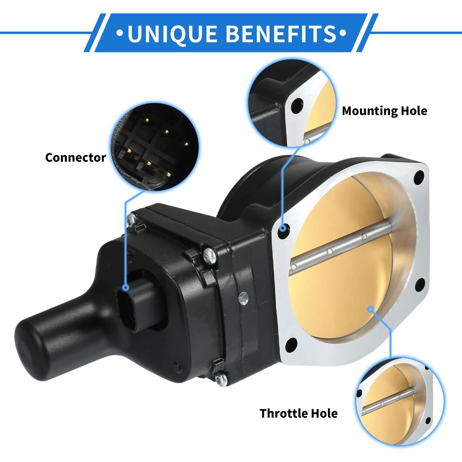 Throttle Body Replacement for Chevrolet Camaro 6.2L V8 (2010–2013)