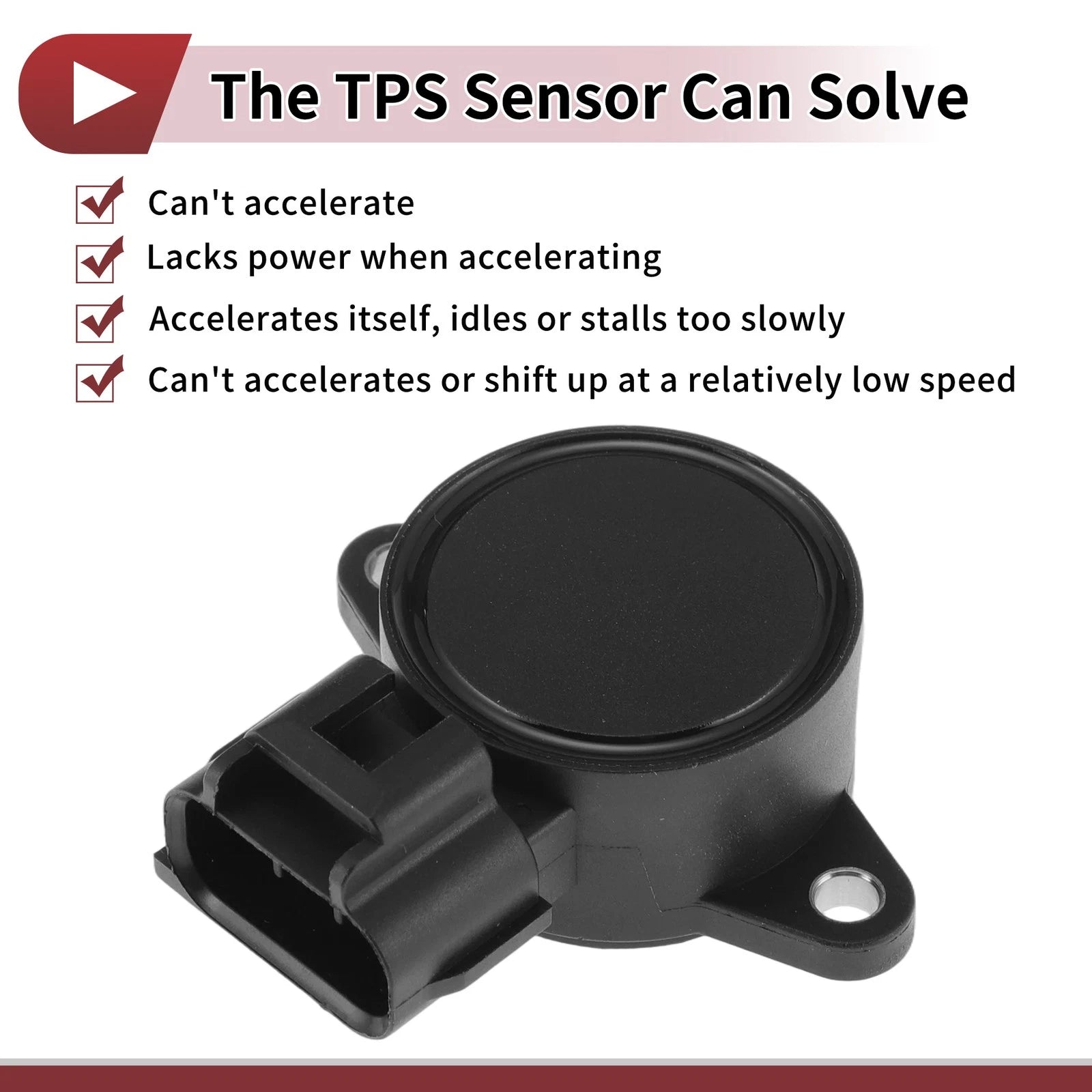 Throttle Position Sensor for Mitsubishi Lancer (2002–2007) No.MD615571