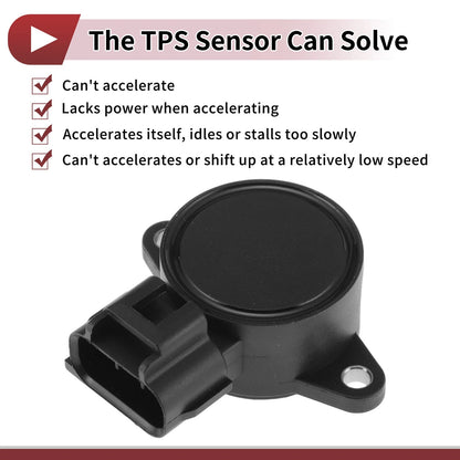 Throttle Position Sensor for Mitsubishi Lancer (2002–2007) No.MD615571