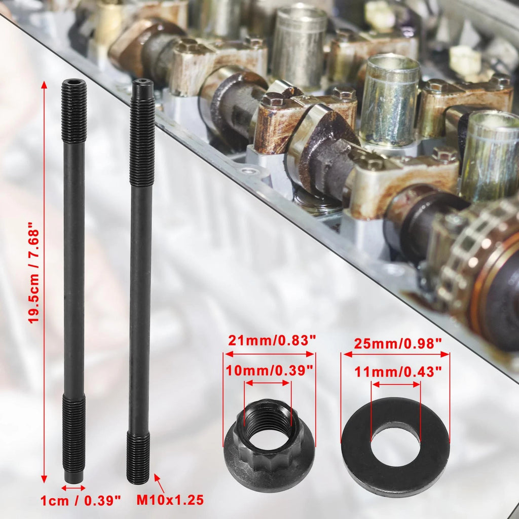 Cylinder Head Stud Bolt Nut Kit for Subaru Impreza WRX STI (2008–2019)