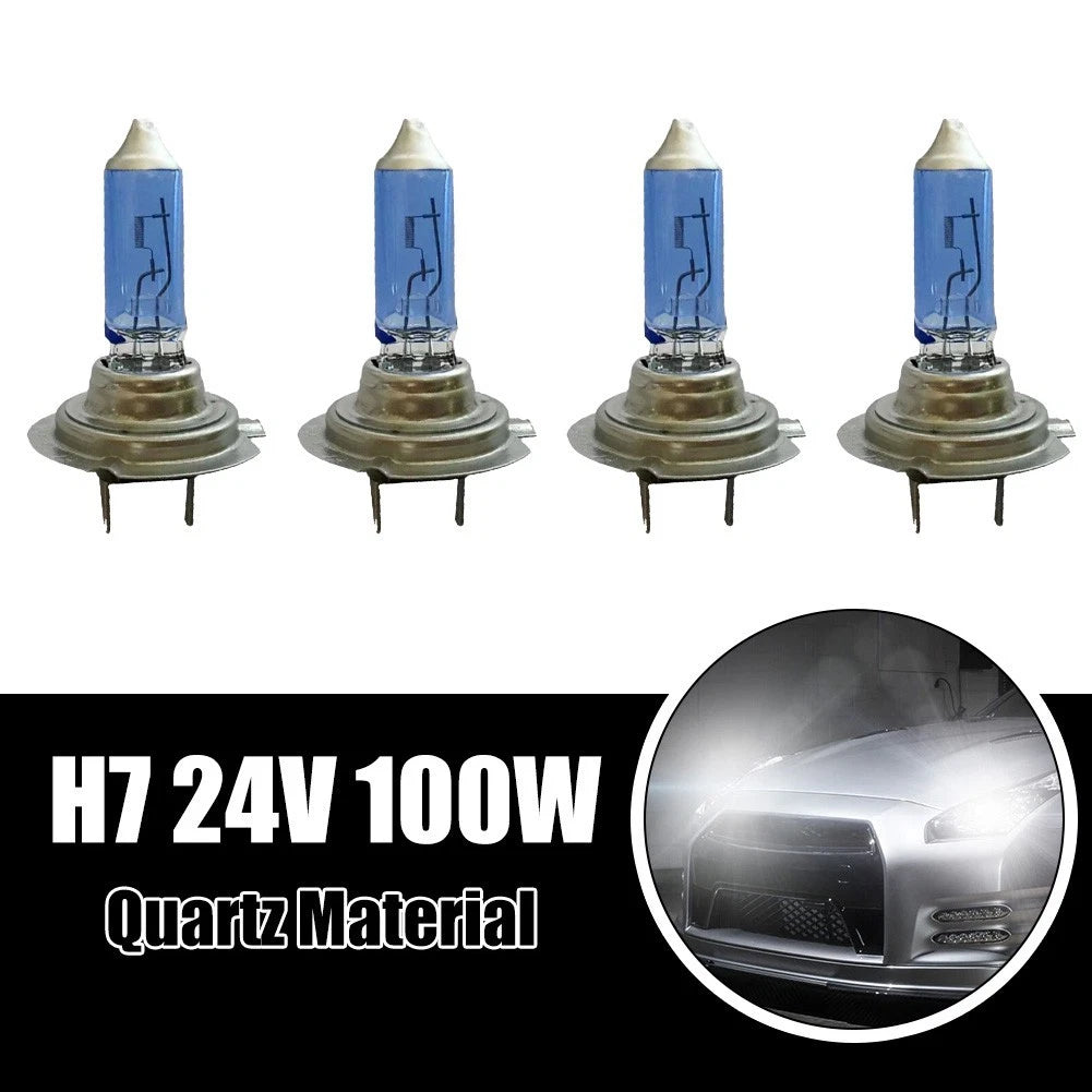 2022 Brand New H7 Headlight 100W 4pcs All Blue Car Accessories
