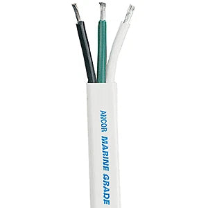 Ancor 131525 Triplex Cable 14/3 AWG Flat for Marine Use (250')